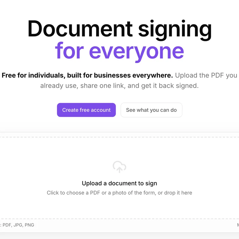 Aplikasi TapSign dengan dokumen yang sedia untuk ditandatangani